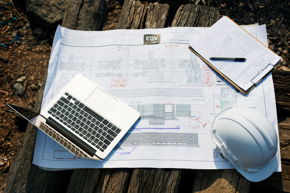 Proyectos de ingeniería en campo con cálculos de cimentación
